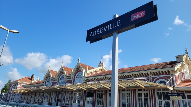 Abbeville : une clôture de 800 mètres sera installée autour de la gare d'ici cet automne