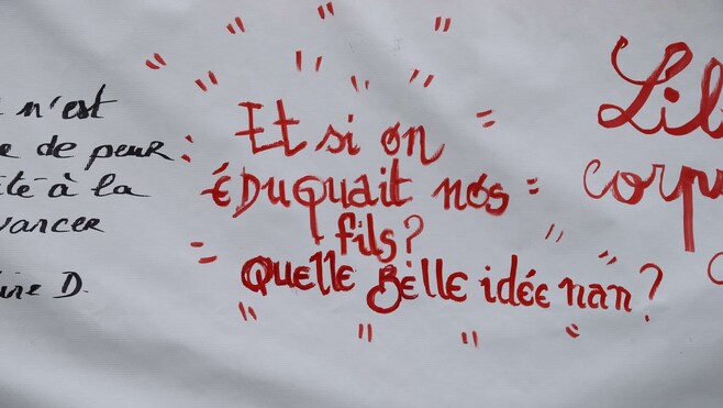 Abbeville accueille un mur d’expression éphémère à côté du musée Boucher de Perthes !