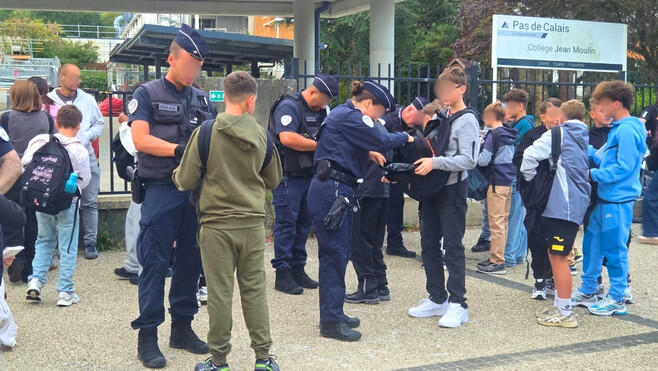 Le Portel : un élève de 14 ans en garde à vue après avoir tenté d’introduire un couteau au collège Jean Moulin