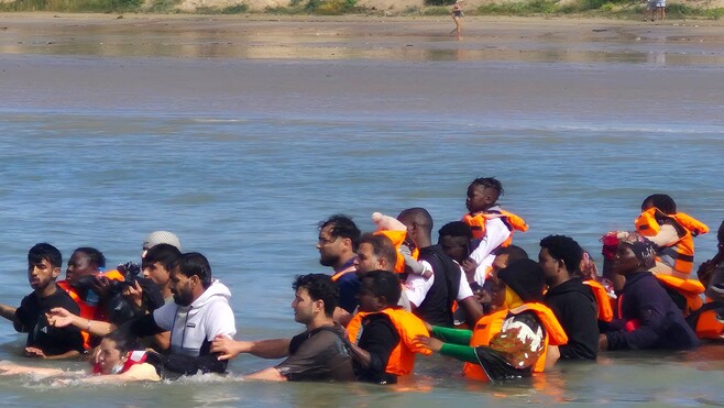 Berck : une tentative de traversée de migrants mobilise d’importants moyens sur la plage