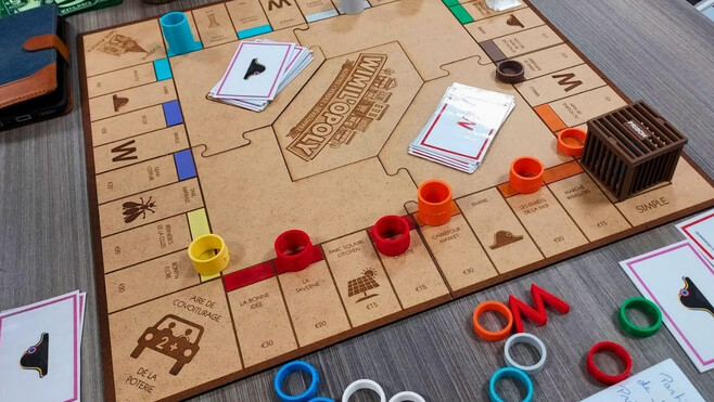 Wimille Bornes, Wimil'opoly : pour faire découvrir son patrimoine, cette commune réinvente des jeux de société !