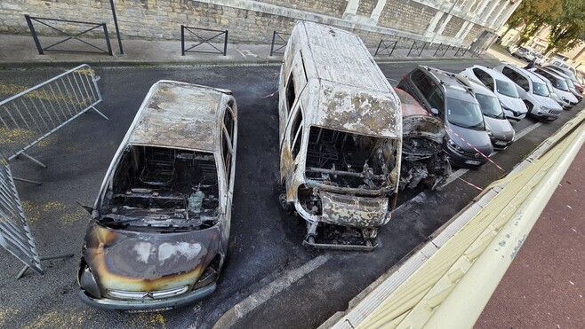 Boulogne-sur-mer : trois véhicules incendiés en pleine nuit