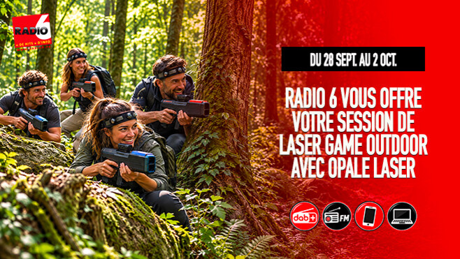 Opale Laser : gagnez un pass trio pour jouer en forêt