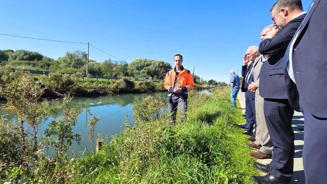 A Ardres et Audruicq, 9 km de berges fragilisées par les inondations ont été consolidées pour 6 millions d'euros