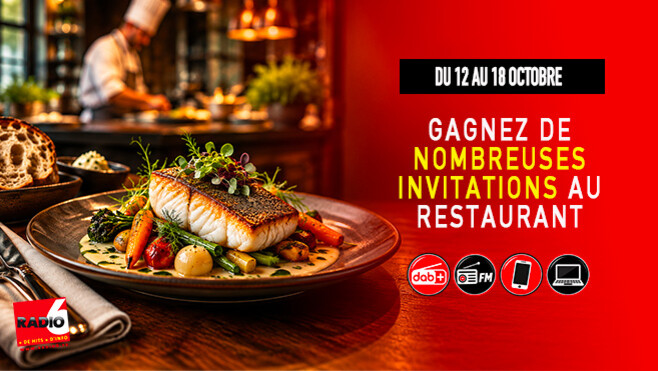 Du 12 au 18 octobre, Radio 6 vous invite à profiter des « Saveurs à côté de chez vous »