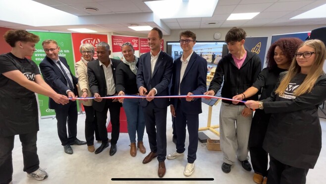 Abbeville : la Chambre des Métiers et de l’Artisanat des Hauts-de-France a inauguré son nouveau centre de formation ! 