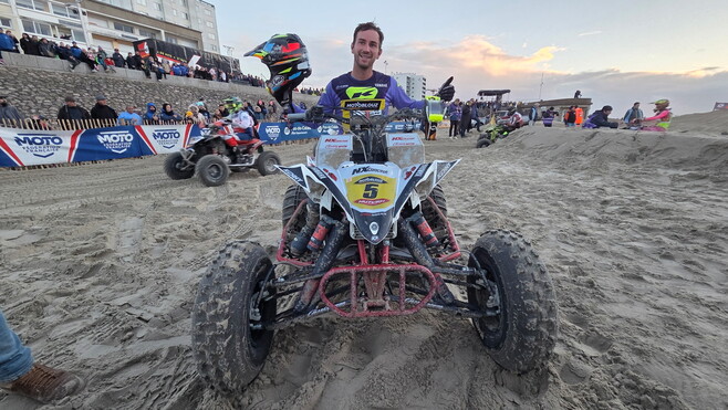 Beach-Cross de Berck : Randy Naveaux remporte la course des Quads pour la quatrième fois consécutive ! 