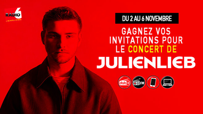 Gagnez vos invitations pour Julien Lieb en concert au Touquet !