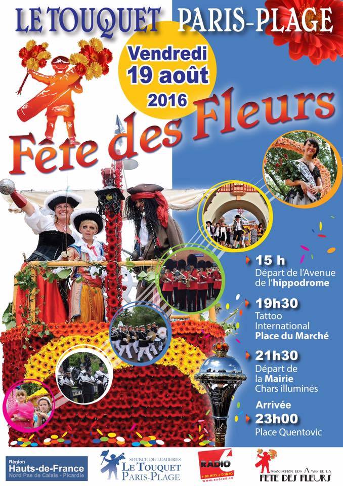 La fête des fleurs au Touquet débute dans un mois