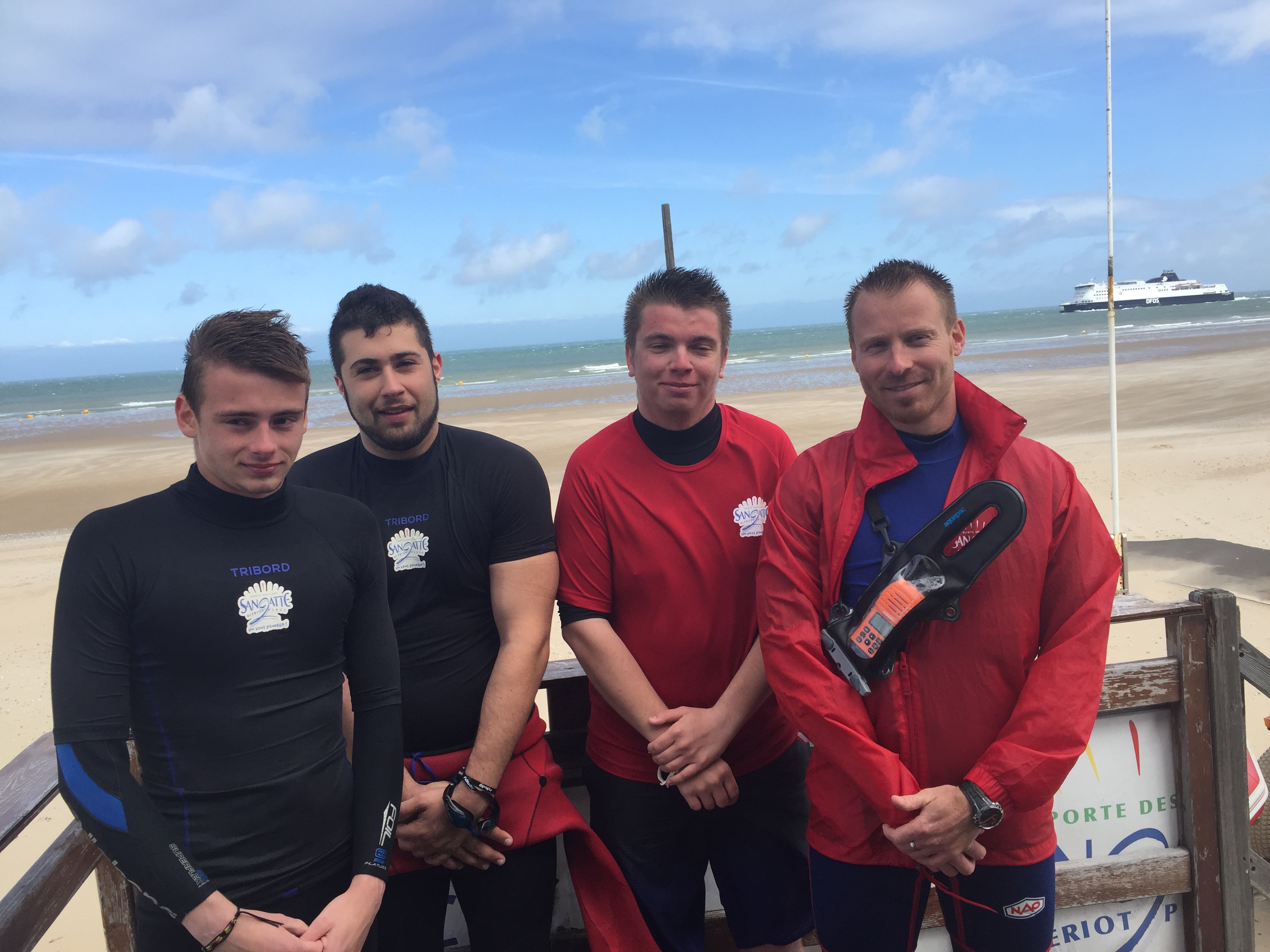 Les nageurs sauveteurs ont pris position sur les plages de la cote d'opale