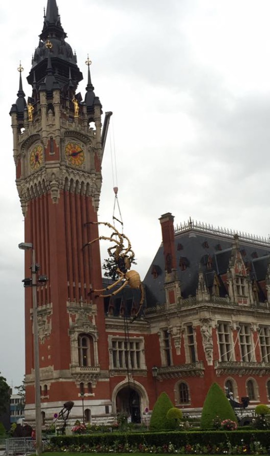 Long Ma et Kumo sont en centre ville de Calais durant trois jours