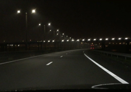 VIDEO : L'A16 est éclairée à Calais
