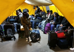 Des dizaines de migrants sont de retour à Calais. 