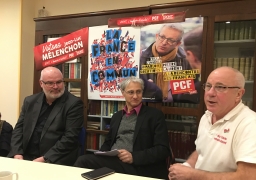 Les militants de la  section PC de Calais sont en campagne sur fond de discorde avec Jean Luc Mélenchon.