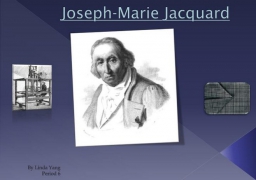 Portrait : Joseph-Marie Jacquard l'inventeur du métier à tisser semi-automatique. 