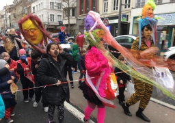 A Calais, 1500 enfants des centres de loisirs ont défilé pour le carnaval !