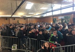 Affluence pour obtenir sa place pour le « Calais Live »