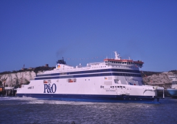 Record de trafic fret pour P&O sur la ligne Calais-Douvres.