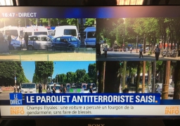 Les Champs Elysées ont été la cible d'un attentat cet après-midi. Le terroriste est mort.