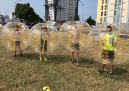 Insolite : le Bubblefoot a fait son apparition à Calais