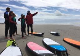 Nouveauté : une école de surf a été créée au Touquet