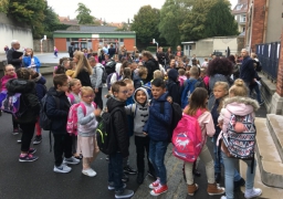Zoom sur la rentrée des élèves de l'école Jules Ferry à Boulogne sur mer
