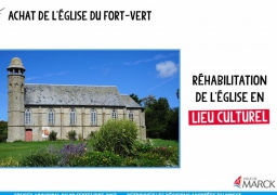 Marck : l’église du Fort-Vert va se transformer en lieu culturel