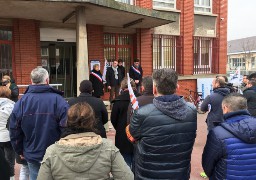 Des rassemblements de policiers ont eu lieu ce mardi midi.