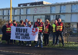 Les agents de l'EHPAD Les lilas à Marck réclament plus de moyens