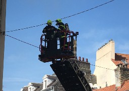 A Sainte-Marie-Kerque, une maison s'est totalement embrasée.