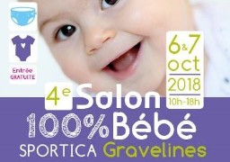 4ème SALON 100% BEBE LES 6 ET 7 OCTOBRE - GRAVELINES