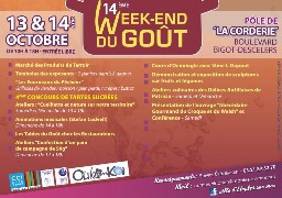 WEEK END DU GOUT 14 ET 15 OCTOBRE - ETAPLES SUR MER