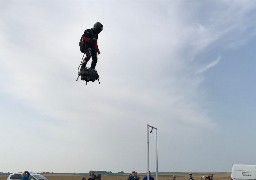 Franky Zapata va retenter de traverser la Manche dimanche sur son Flyboard 