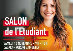 SALON DE L'ETUDIANT ET DE LA FORMATION DE CALAIS - 16 NOVEMBRE 2019