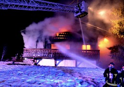 Trois familles Berckoises frôlent le drame dans l'incendie de leur chalet à la Clusaz