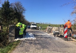Le pont Leurette fermé à la circulation jusqu’à lundi pour travaux