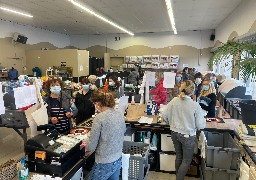 Montreuillois: les clients au rendez-vous pour la réouverture des magasins ce mercredi