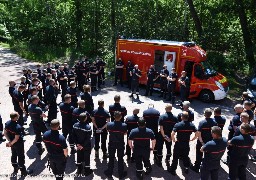 Touquet: 100 pompiers mobilisés pour une simulation de feu de forêt