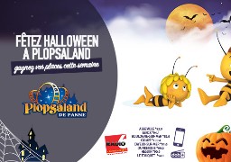 Halloween - Gagnez 4 places pour Plopsaland
