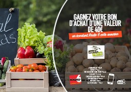 Gagnez votre bon de 40€ avec les producteurs locaux de chez Vert de Terre