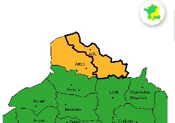 Vigilance orange pour « crues » prolongée jusqu'à mercredi matin dans le Nord et le Pas-de-Calais