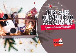 GRAND JEU DE NOEL : Gagnez votre carte cadeau de 50€ avec Calais Vins