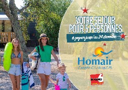 GRAND JEU DE NOEL - Gagnez votre séjour pour 5 personnes avec Homair Vacances