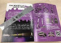 Customisez vélos, trottinettes ou sacs avec de la Réflexite !