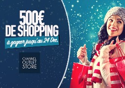 GRAND JEU DE NOEL - 500€ de shopping à gagner avec Radio 6 et le Channel Outlet Store de Coquelles