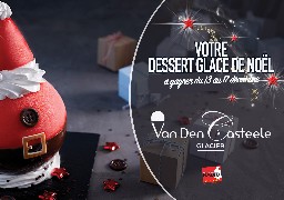 JEU SMS - Gagnez votre dessert de noël en jouant avec Radio 6 et les glaciers Van Den Casteele
