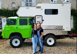 Un couple du Montreuillois va parcourir l'Ouest de l'Afrique avec leur orthomobile