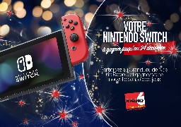 GRAND JEU DE NOEL - Gagnez un nintendo Switch Lite 