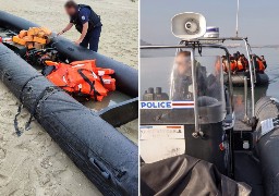 Dunkerquois : la police empêche 29 traversées de migrants ces derniers jours, 8 passeurs interpellés