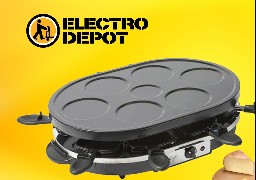 Gagnez votre pack appareil à raclette + fromage avec Electro Dépôt et Philippe Olivier